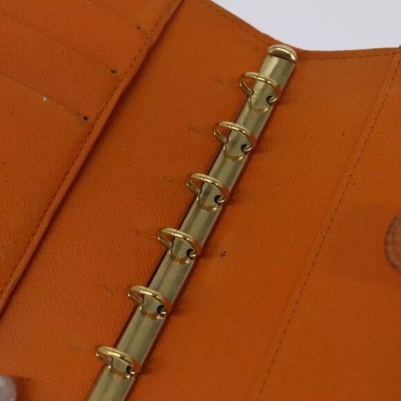 LOUIS VUITTON Epi Agenda PM Day Planner Cover Orange Mandarin - Picture 12 of 16